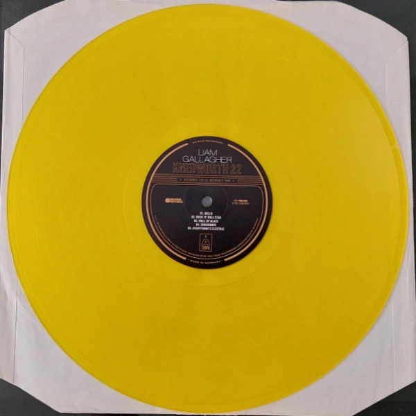 Vinyl Record Liam Gallagher - Knebworth 22 (Yellow) - 2LP - img.11
