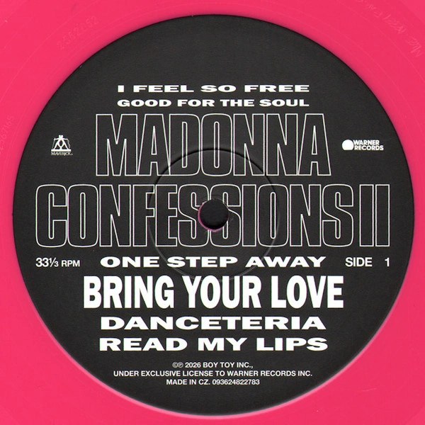 Vinyl Record MADONNA Confessions II (Neon Pink) LP - img.1
