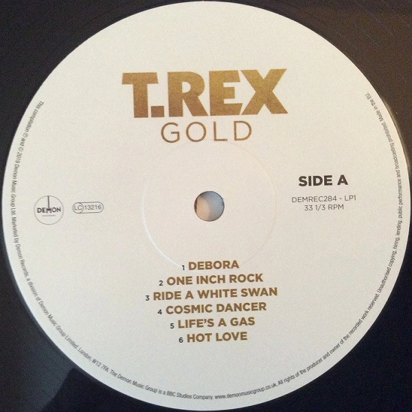 Vinyl Record T.Rex – Gold LP - img.2