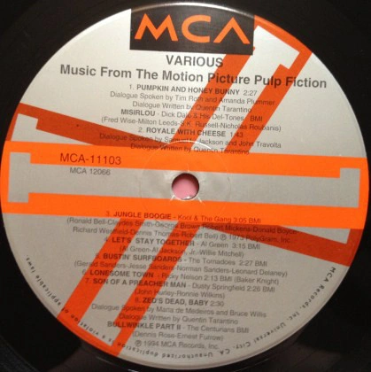 Vinyl Record OST Pulp Fiction LP - img.3