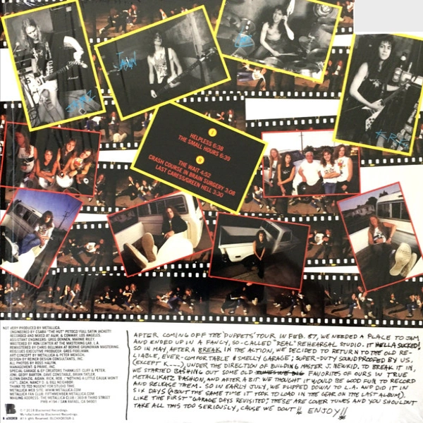 Vinyl Record Metallica - The $5.98 E.P.: Garage Days Re-Revisited LP - img.1