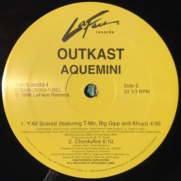 Vinyl Record OutKast - Aquemini - 3LP - img.6