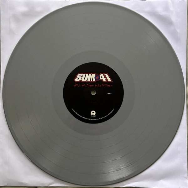 Vinyl Record Sum 41 - All Killer No Filler (25th Anniversary) (Iron Gray/Silver) - 2LP - img.5