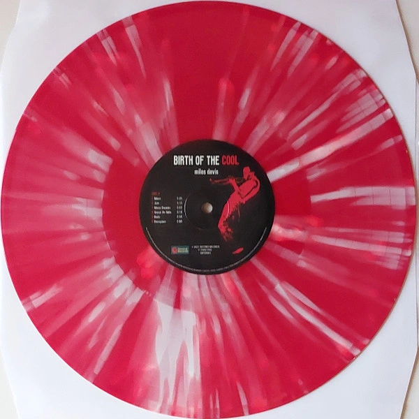 Vinyl Record Miles Davis – Birth Of The Cool (Red & White Splatter) LP - img.2