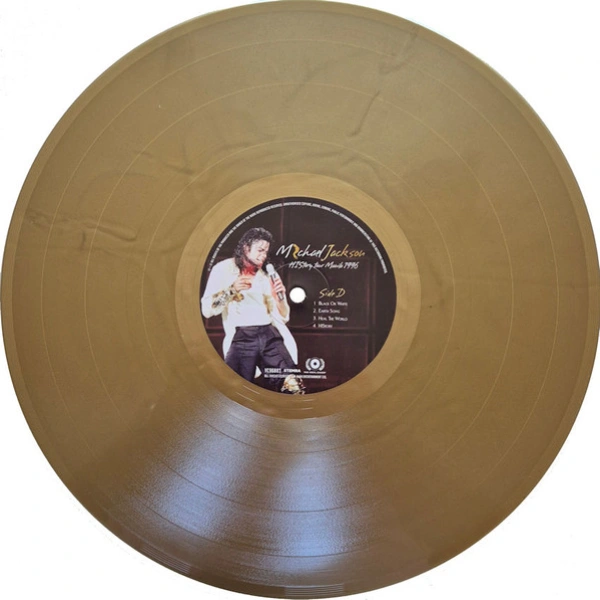 Vinyl Record Michael Jackson – HIStory Tour Manila 1996 (Unofficial Release, Gold) - 2LP - img.8