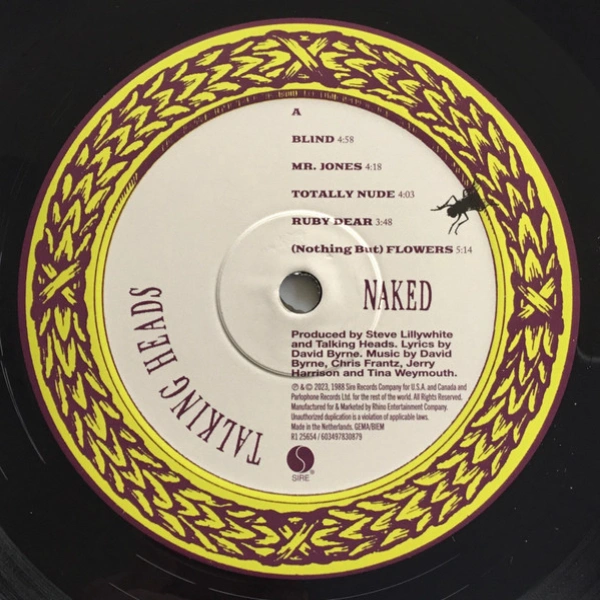 Vinyl Record Talking Heads - Naked LP - img.4