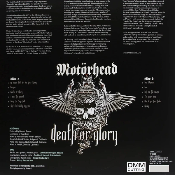 Vinyl Record Motorhead – Death Or Glory LP - img.1