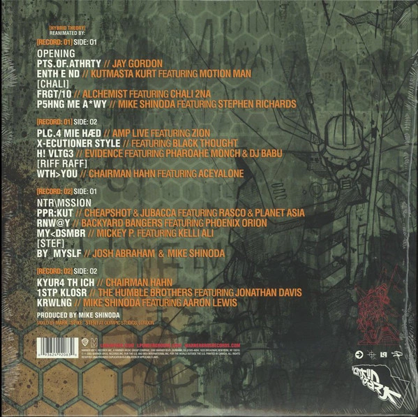 Vinyl Record Linkin Park - Reanimation LP - img.2