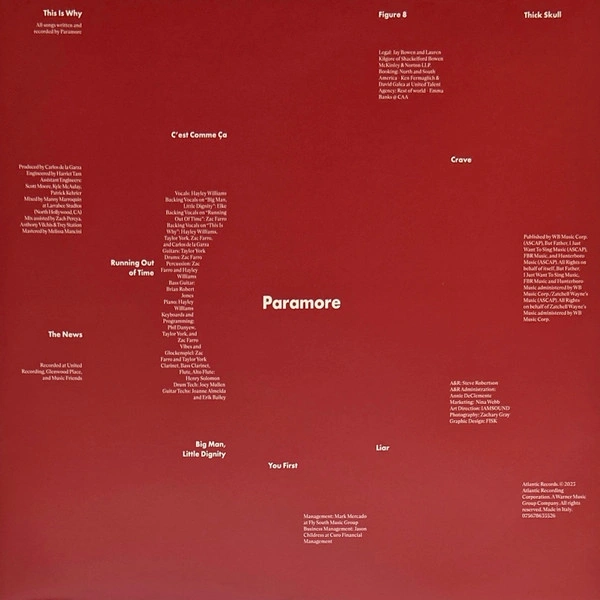 Vinyl Record Paramore – This Is Why LP - img.3