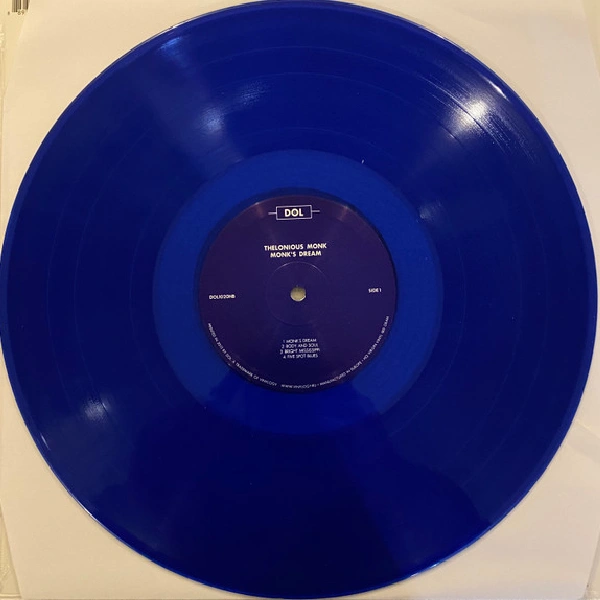 Vinyl Record The Thelonious Monk Quartet - Monks Dream (Blue) LP - img.4