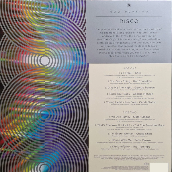 Vinyl Record Various Artists - Now Playing: Disco (Clear) LP - img.2