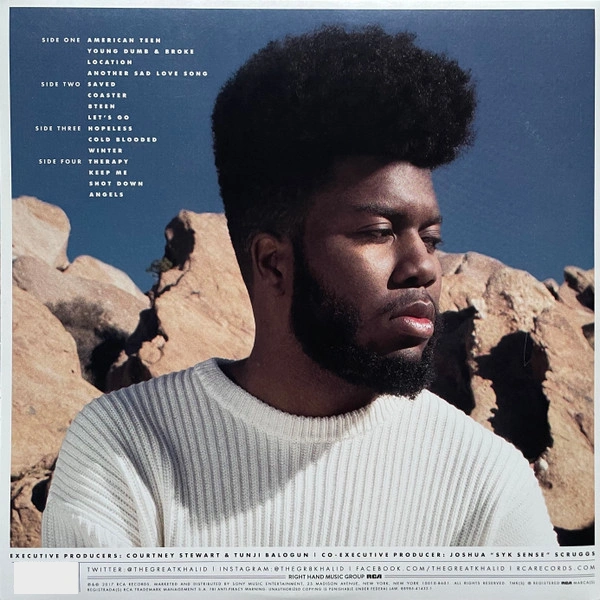 Vinyl Record Khalid - American Teen - 2LP - img.3