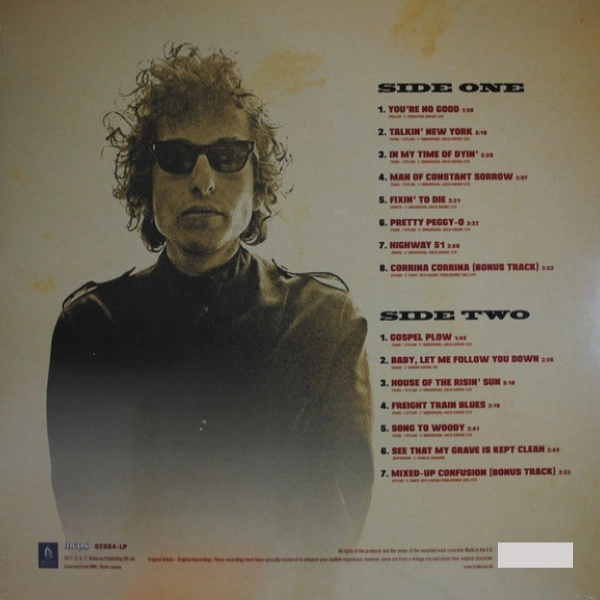 Vinyl Record Bob Dylan – Bob Dylan LP - img.1