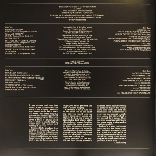 Vinyl Record Janis Joplin - Janis (Limited Numbered Edition) - 2LP - img.4