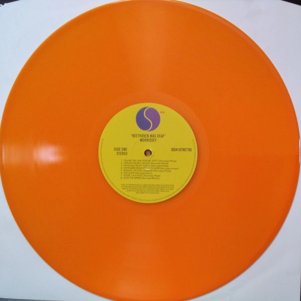 Vinyl Record Morrissey - Beethoven Was Deaf Live In Paris (Orange) LP - img.7