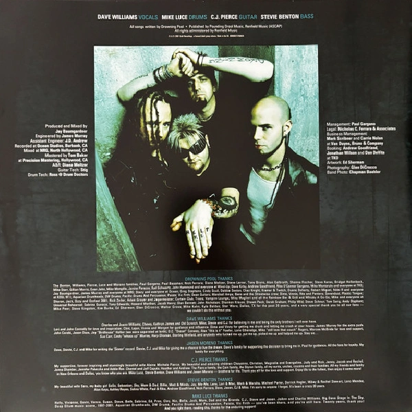 Vinyl Record Drowning Pool - Sinner (Limited Edition, Blue Ink Swirl) LP - img.3