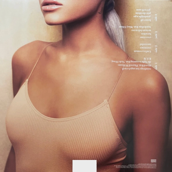 Vinyl Record Ariana Grande - Sweetener (Clear With Orange Splatter) - 2LP - img.3