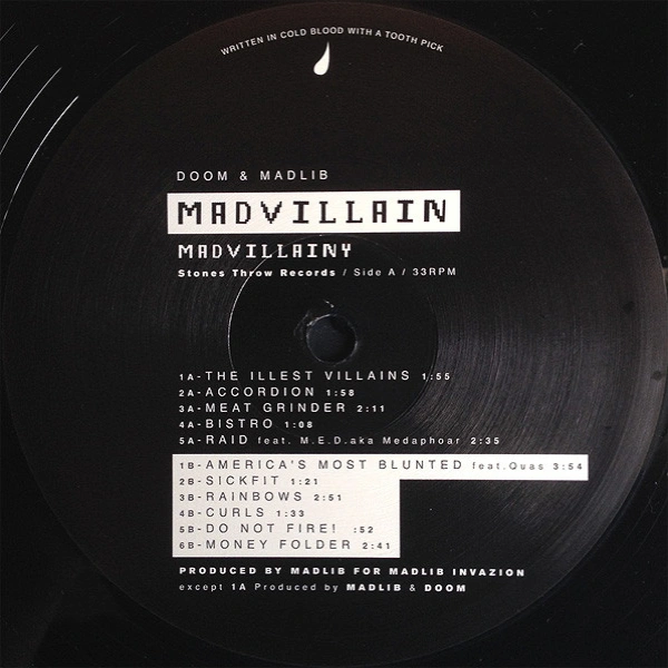 Vinyl Record MF Doom, Madlib, Madvillain - Madvillainy - 2LP - img.2