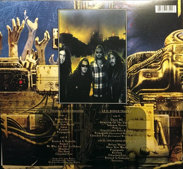 Vinyl Record Sepultura - Chaos A.D. - img.1
