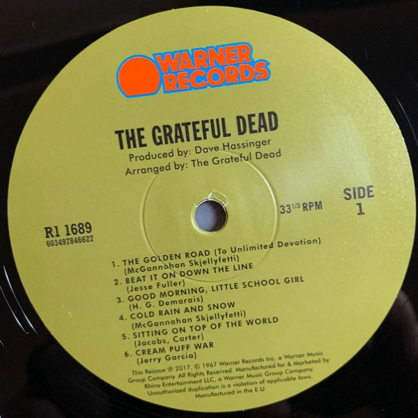 Vinyl Record Grateful Dead - The Grateful Dead LP - img.2