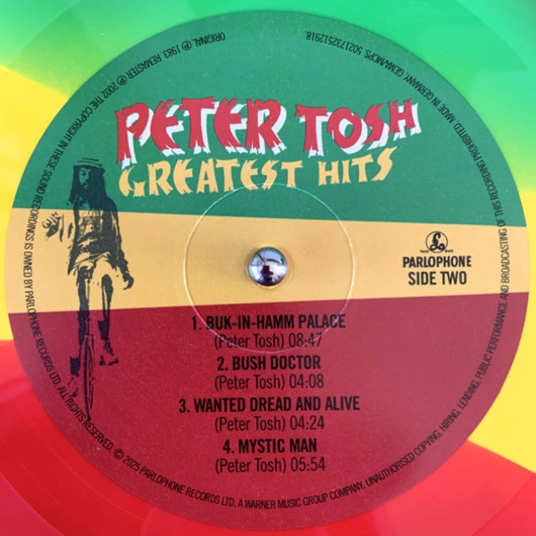 Vinyl Record Peter Tosh - Greatest Hits (Red, Green & Yellow) LP - img.4