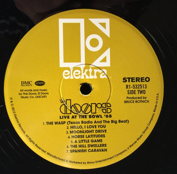 Vinyl Record The Doors - Live At The Bowl '68 - img.3