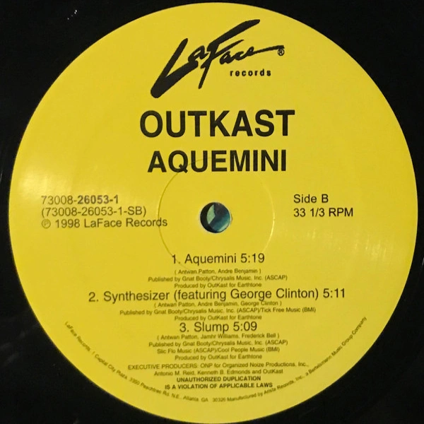 Vinyl Record OutKast - Aquemini - 3LP - img.3