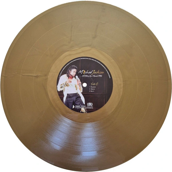 Vinyl Record Michael Jackson – HIStory Tour Manila 1996 (Unofficial Release, Gold) - 2LP - img.7