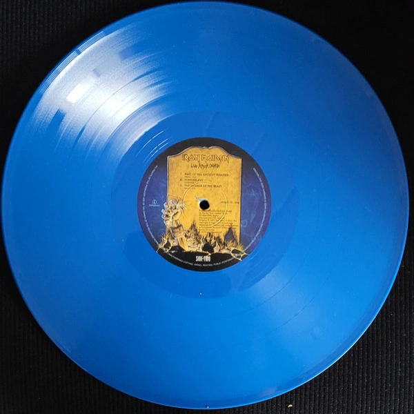 Vinyl Record Iron Maiden - Live After Death (Yellow & Blue) (RSD) - 2LP - img.6