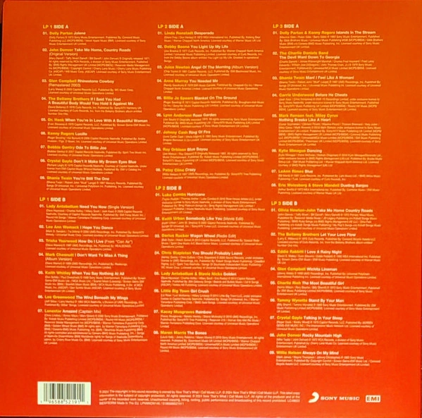 Vinyl Record Various – Now That's What I Call Country 3LP - img.1