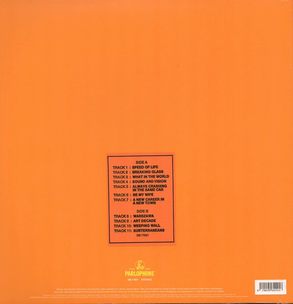 Vinyl Record David Bowie - Low - img.1