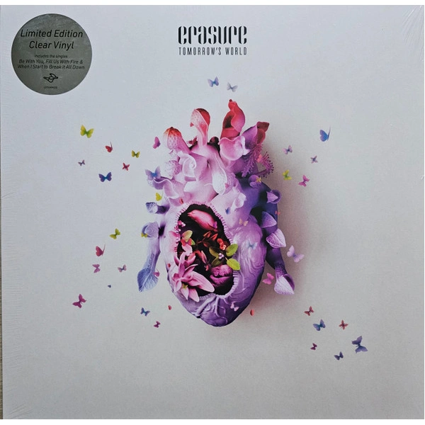 Vinyl Record Erasure - Tomorrow's World - Clear LP - img.0