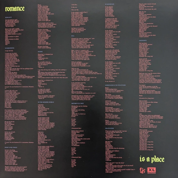 Vinyl Record Fontaines D.C. – Romance (Limited Turquoise Blue Vinyl) - 2LP - img.2