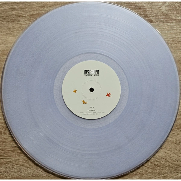 Vinyl Record Erasure - Tomorrow's World - Clear LP - img.4