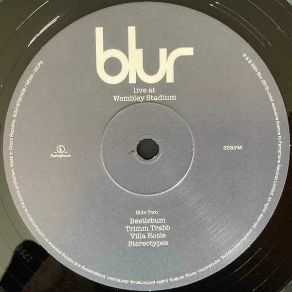 Vinyl Record Blur – Live At Wembley Stadium - 3LP - img.15
