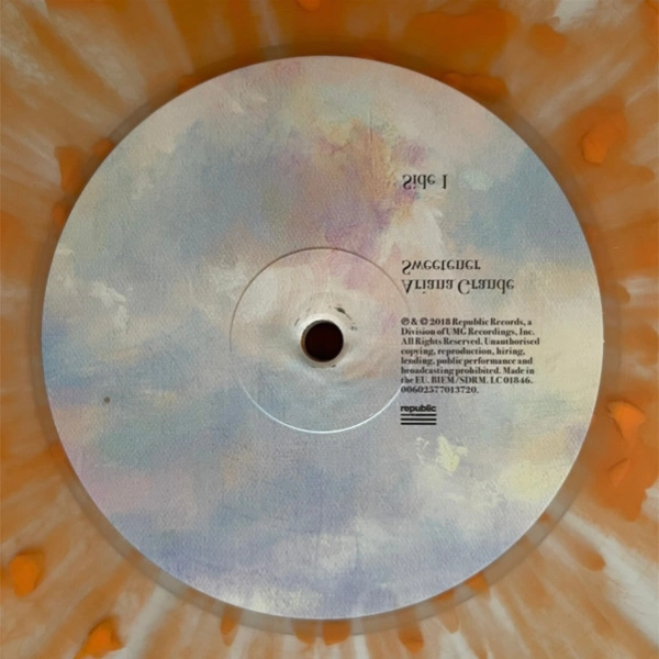 Vinyl Record Ariana Grande - Sweetener (Clear With Orange Splatter) - 2LP - img.5