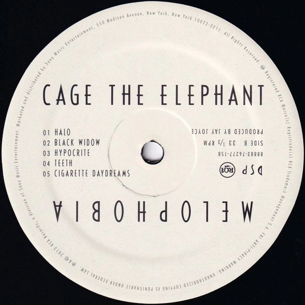 Vinyl Record Cage The Elephant - Melophobia LP - img.4