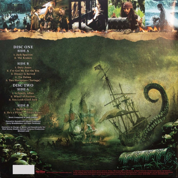 Vinyl Record Hans Zimmer – Pirates Of The Caribbean: Dead Man's Chest - 2LP - img.3