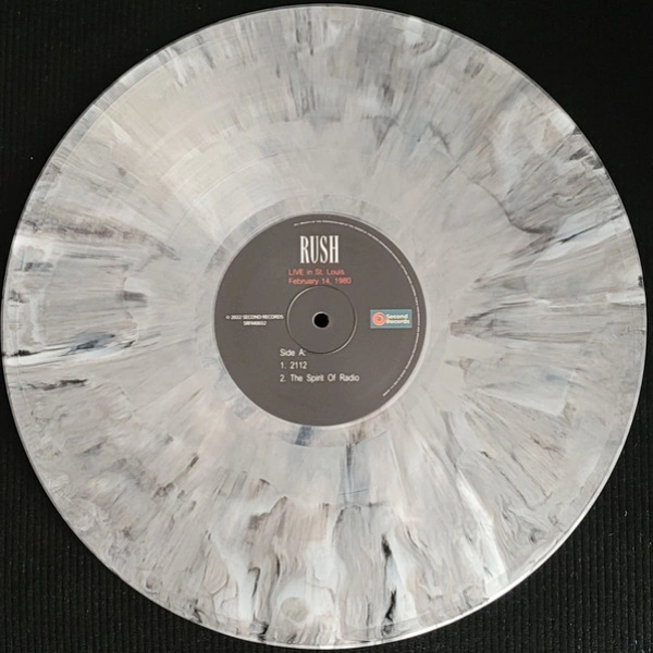 Vinyl Record Rush – Live In St. Louis 1980 (Grey Marbled) - 2LP - img.3