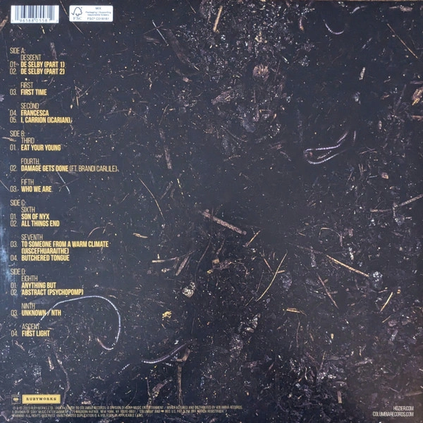 Vinyl Record Hozier - Unreal Unearth 2LP - img.1