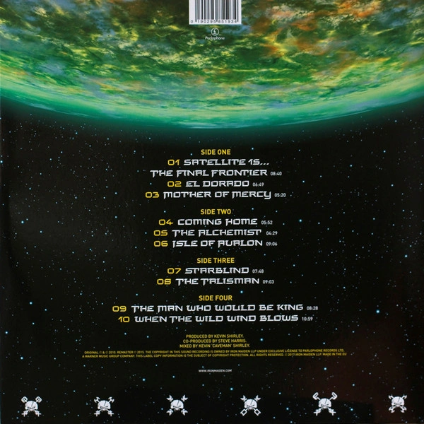Vinyl Record Iron Maiden - The Final Frontier - img.1