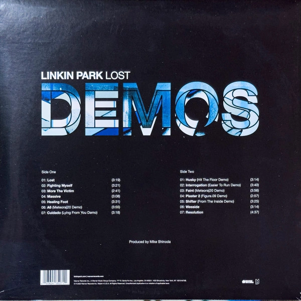 Vinyl Record Linkin Park – Lost Demos LP - img.1