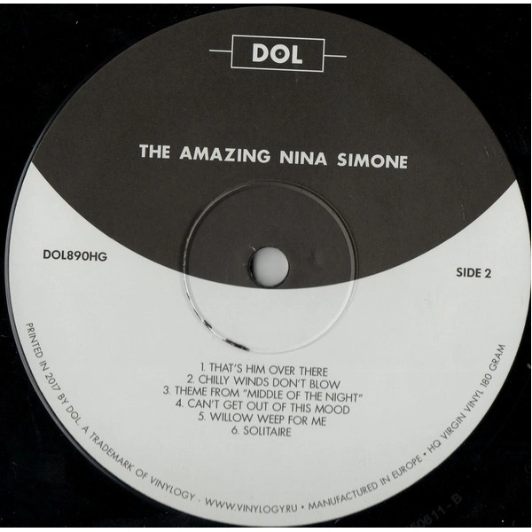 Vinyl Record Nina Simone – The Amazing Nina Simone - Deluxe Gatefold Edition LP - img.4