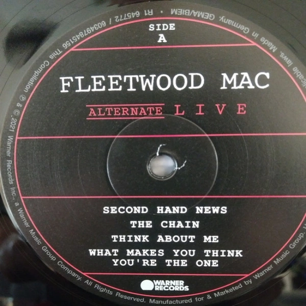 Vinyl Record Fleetwood Mac – Alternate Live - 2LP - img.4