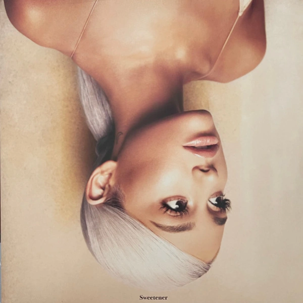 Vinyl Record Ariana Grande - Sweetener (Clear With Orange Splatter) - 2LP - img.0