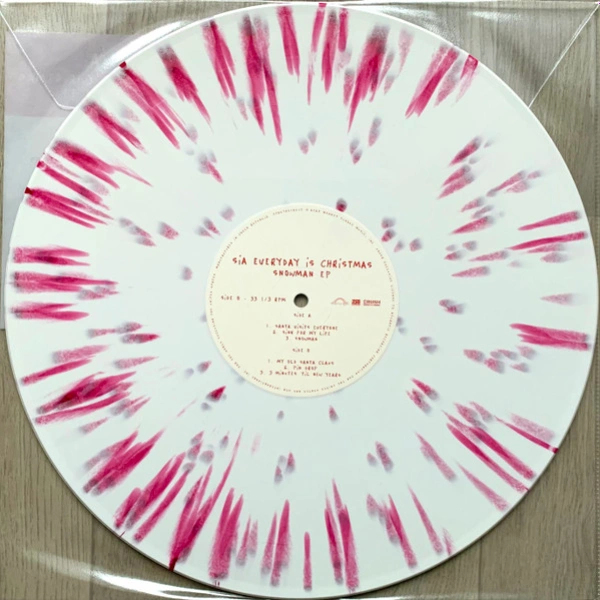 Vinyl Record Sia – Everyday Is Christmas Snowman EP (Coloured) LP - img.1