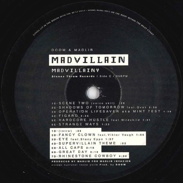 Vinyl Record MF Doom, Madlib, Madvillain - Madvillainy - 2LP - img.4