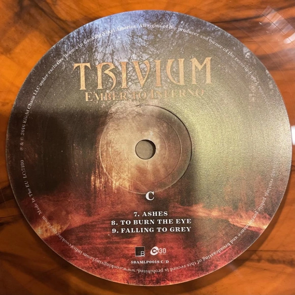 Vinyl Record Trivium - Ember To Inferno LP - img.6
