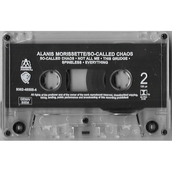 Сassette Tape Alanis Morissette - So-Called Chaos - img.5