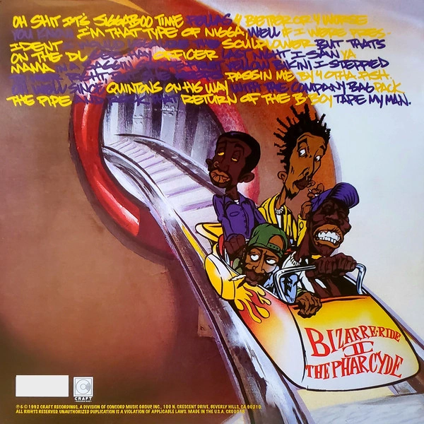 Vinyl Record The Pharcyde - Bizarre Ride II The Pharcyde - 2LP - img.1